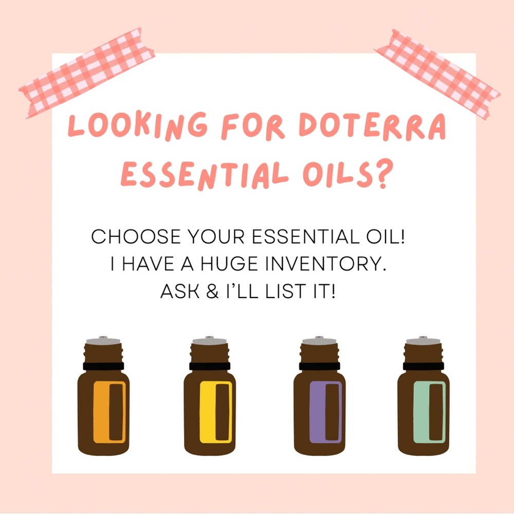 Doterra essential oils. All are brand NEW, unexpired & sealed. Price wil…